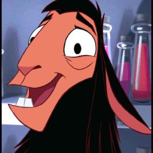 Emperor Kuzco in llama form  also voiced by David Spade