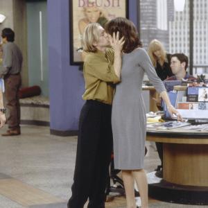 Still of Wendie Malick David Spade and Kenny Johnson in Just Shoot Me! 1997