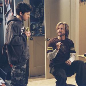 Still of David Spade and Martin Spanjers in 8 Simple Rules... for Dating My Teenage Daughter (2002)