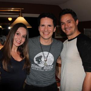 Hal Sparks, Kevin Callies and Andrea Adams in The A-List (2015)