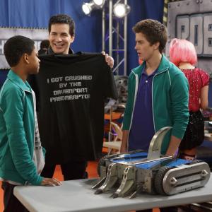 Still of Hal Sparks, Tyrel Jackson Williams and Billy Unger in Lab Rats (2012)