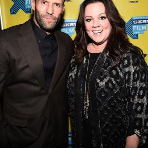 Jason Statham and Melissa McCarthy at event of Spy (2015)