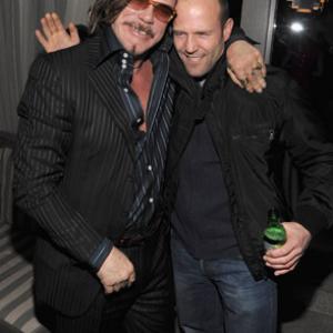 Mickey Rourke and Jason Statham at event of The Wrestler 2008
