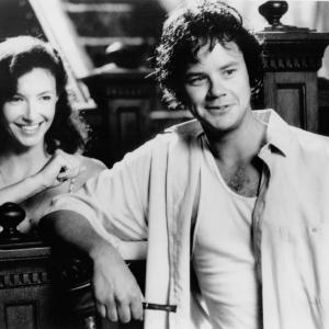 Still of Tim Robbins and Mary Steenburgen in Miss Firecracker (1989)