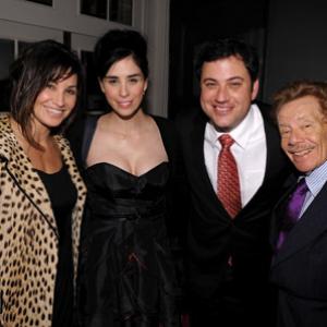 Gina Gershon, Jerry Stiller, Jimmy Kimmel and Sarah Silverman