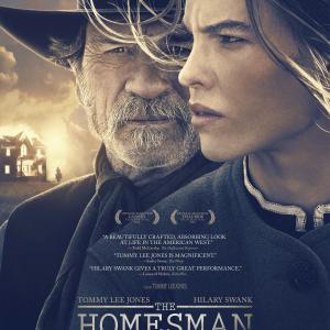 Tommy Lee Jones and Hilary Swank in The Homesman 2014