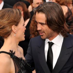 Hilary Swank and Colin Farrell at event of The 80th Annual Academy Awards 2008