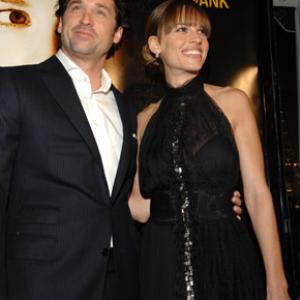 Patrick Dempsey and Hilary Swank at event of Freedom Writers 2007