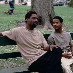 Still of Larenz Tate and Isaiah Washington in Love Jones 1997
