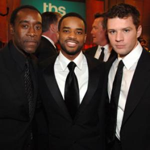 Ryan Phillippe, Don Cheadle and Larenz Tate at event of 12th Annual Screen Actors Guild Awards (2006)