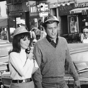 That Girl Marlo Thomas and Ted Bissell c 1967 ABC in New York