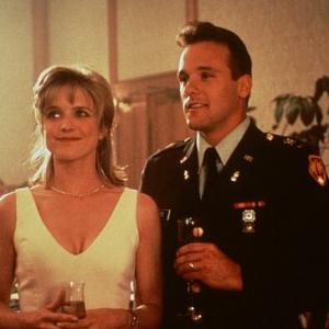 Still of Courtney ThorneSmith and Tom Verica in Breach of Conduct 1994