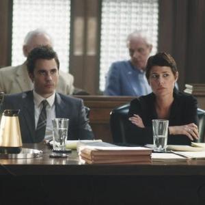 Still of Maura Tierney Eamonn Walker and Sean Wing in The Whole Truth 2010