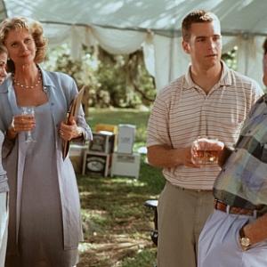 Still of Blythe Danner Maura Tierney and David Strickland in Forces of Nature 1999