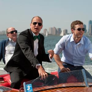 Still of Woody Harrelson, Justin Timberlake and Richard Jenkins in Draugiskas seksas (2011)