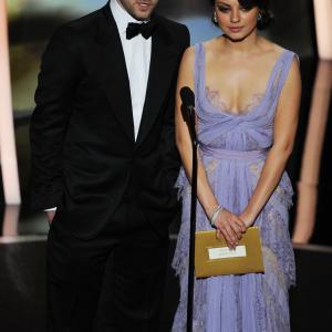 Mila Kunis and Justin Timberlake