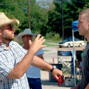 Justin Timberlake and Craig Brewer in Black Snake Moan (2006)