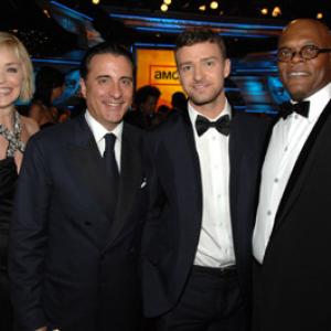 Samuel L Jackson Sharon Stone Andy Garcia and Justin Timberlake