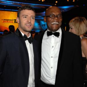 Samuel L. Jackson and Justin Timberlake