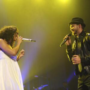 Justin Timberlake and Alicia Keys