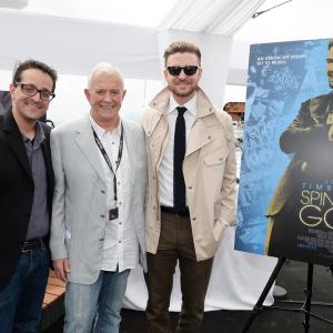 Justin Timberlake, Mark Damon and Timothy Scott at event of Spinning Gold