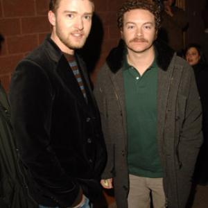 Danny Masterson and Justin Timberlake at event of Alfa gauja (2006)