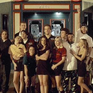 Still of Ryan Reynolds Alanna Ubach Rob Benedict Dane Cook John Francis Daley Anna Faris Luis Guzmn Justin Long Max Kasch Kaitlin Doubleday and Andy Milonakis in Waiting 2005