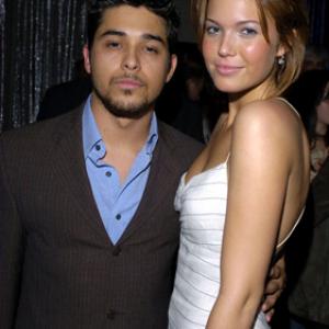 Wilmer Valderrama and Mandy Moore at event of Saved! 2004