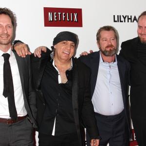 Steven Van Zandt, Trond Fausa, Tommy Karlsen and Fridtjov Såheim at event of Lilyhammer (2012)