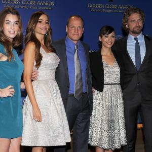 Woody Harrelson Sofa Vergara Gerard Butler Rashida Jones and Rainey Qualley