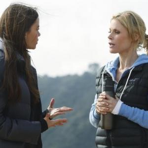 Still of Sofía Vergara and Julie Bowen in Moderni seima (2009)