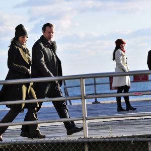 Still of Donnie Wahlberg and Jennifer Esposito in Blue Bloods 2010