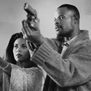 Still of Keenen Ivory Wayans and Salli RichardsonWhitfield in A Low Down Dirty Shame 1994