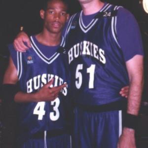Vladimir Cuk and Marlon Wayans  basketball teammates destined to win NCAA Division I Basketball Championship
