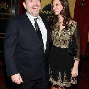 Harvey Weinstein and Georgina Chapman at event of The Great Debaters 2007