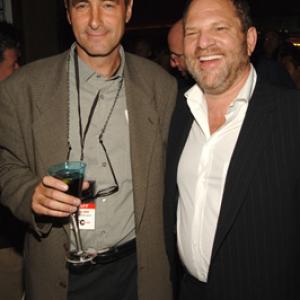 Harvey Weinstein and Joshua Sapan