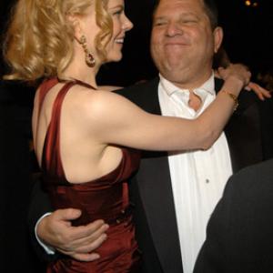 Nicole Kidman and Harvey Weinstein