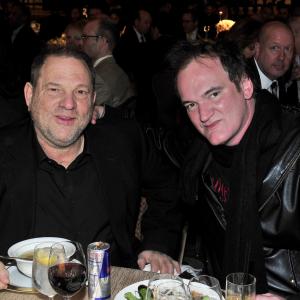 Quentin Tarantino and Harvey Weinstein