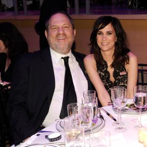 Harvey Weinstein and Kristen Wiig
