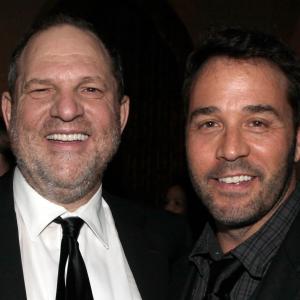 Jeremy Piven and Harvey Weinstein