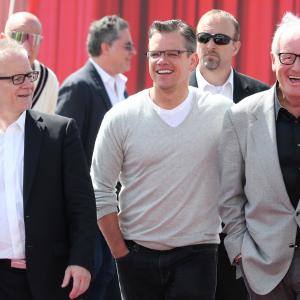 Matt Damon Jerry Weintraub and Thierry Frmaux at event of Behind the Candelabra 2013