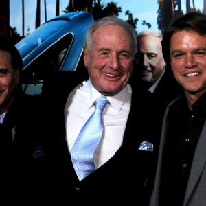 Matt Damon Andy Garcia and Jerry Weintraub at event of His Way 2011