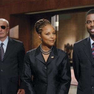 Still of Chris Rock and Lynn Whitfield in Head of State (2003)