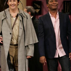 Still of David Alan Grier and Harland Williams in Thank God Youre Here 2007