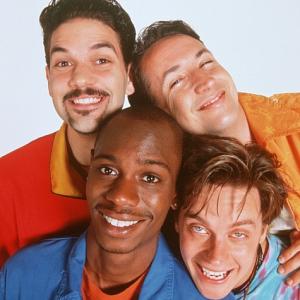 Harland Williams Jim Breuer Dave Chappelle and Guillermo Daz in Half Baked 1998
