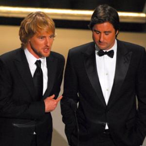 Luke Wilson and Owen Wilson at event of The 78th Annual Academy Awards (2006)