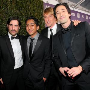 Adrien Brody, Jason Schwartzman, Owen Wilson and Tony Revolori