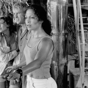 Still of Jennifer Lopez, Kari Wuhrer and Owen Wilson in Anaconda (1997)