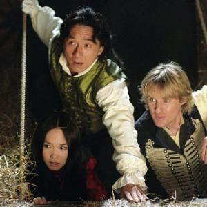 Still of Jackie Chan, Owen Wilson and Fann Wong in Shanghai Knights (2003)