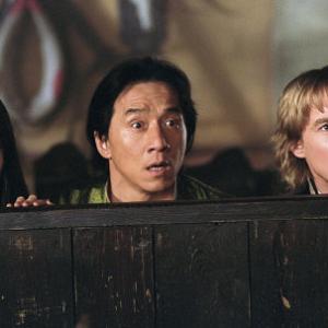 Still of Jackie Chan Owen Wilson and Fann Wong in Shanghai Knights 2003